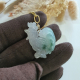 Good Translucency Icy with Green Jadeite 