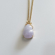 Good Translucency Icy Lavender Jadeite 