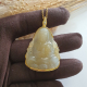 Good Translucency Icy Yellow Jadeite 