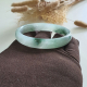 Good Translucency Icy with Icy Green Jadeite Bangle (JAC002635)