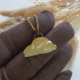 Translucent Icy Yellow Jadeite 